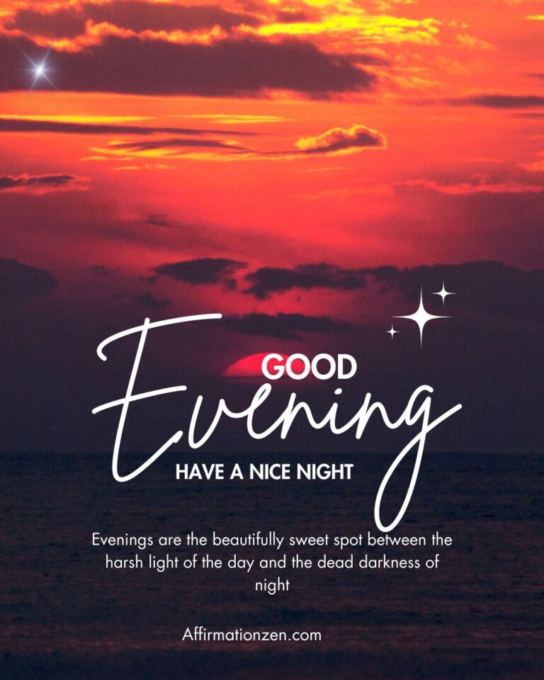 Read more about the article 61 Sparkling Good Evening Blessings To Wrap The Day With Light