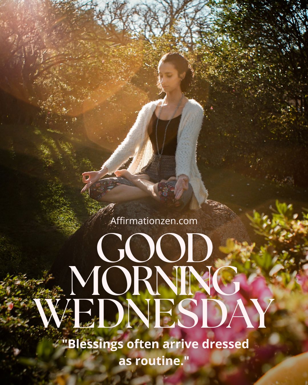 Good Morning Wednesday Blessings