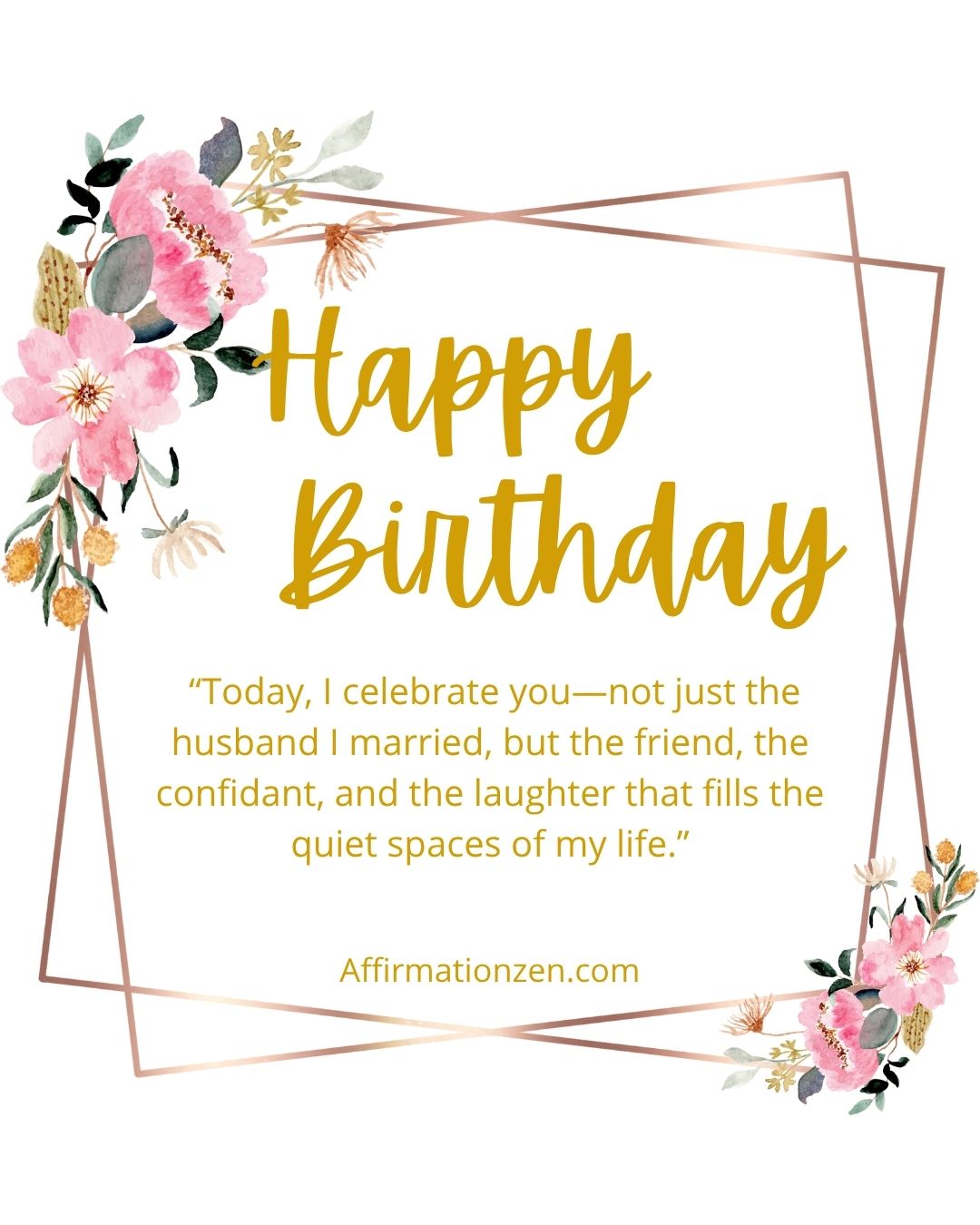 Happy Birthday Husband