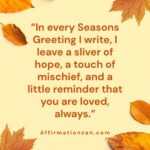 10 Magical Seasons Greetings to Brighten Every Heart