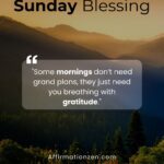 70 Youthful Sunday Blessings To Make You Lived Again