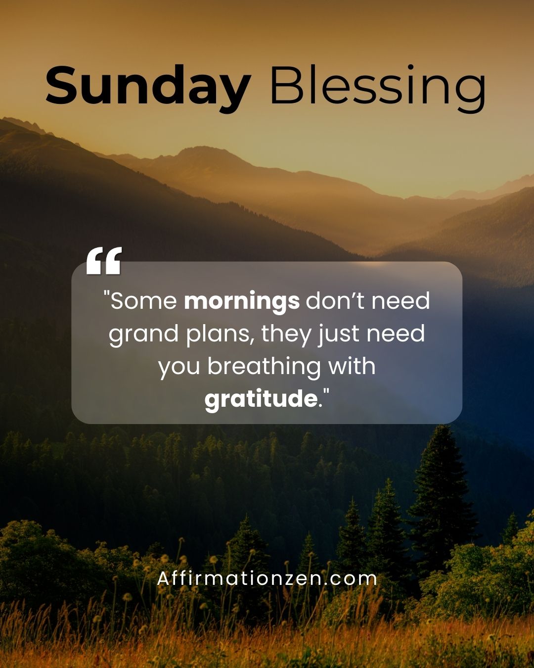 Sunday Blessings