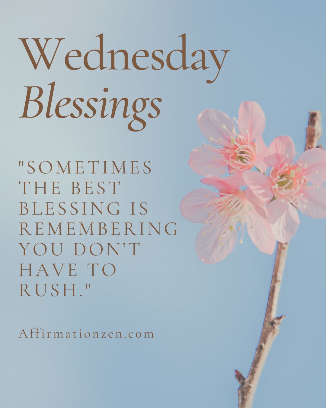 Wednesday Blessings
