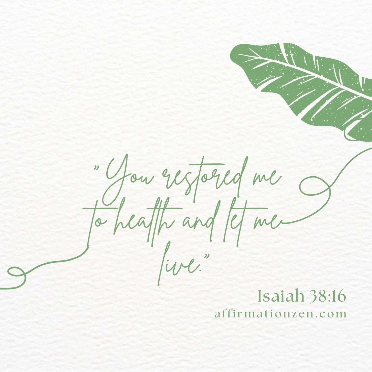 Verses For Healing