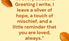 10 Magical Seasons Greetings to Brighten Every Heart